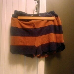 Black and brown shorts